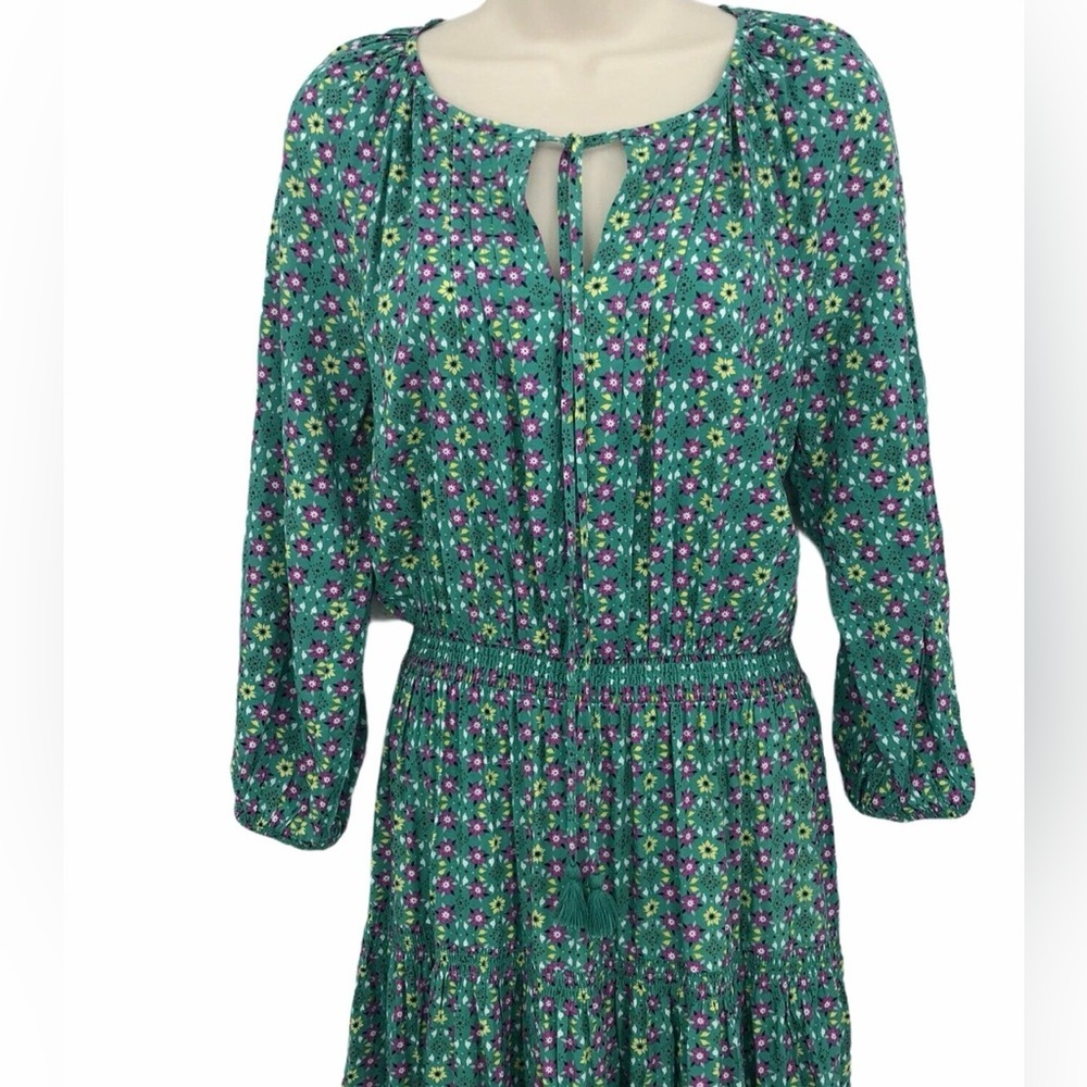 Matilda Jane Age of Aquarius Midi Dress Womens Size Large Floral Pin Tuck
Bodice - Picture 9 of 10